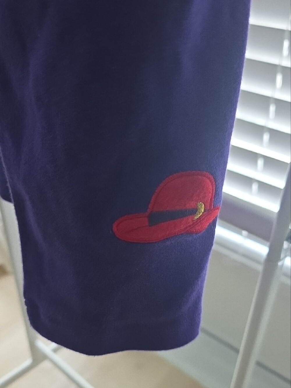 Vintage Bobbie C Novelty Purple Button-Front Cardigan Sweater XL - Picture 4 of 8